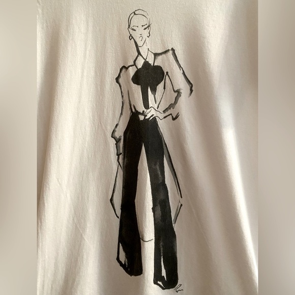 Celine Dion 2019 Tour Silhouette Figure Merch Tee - Picture 3 of 5